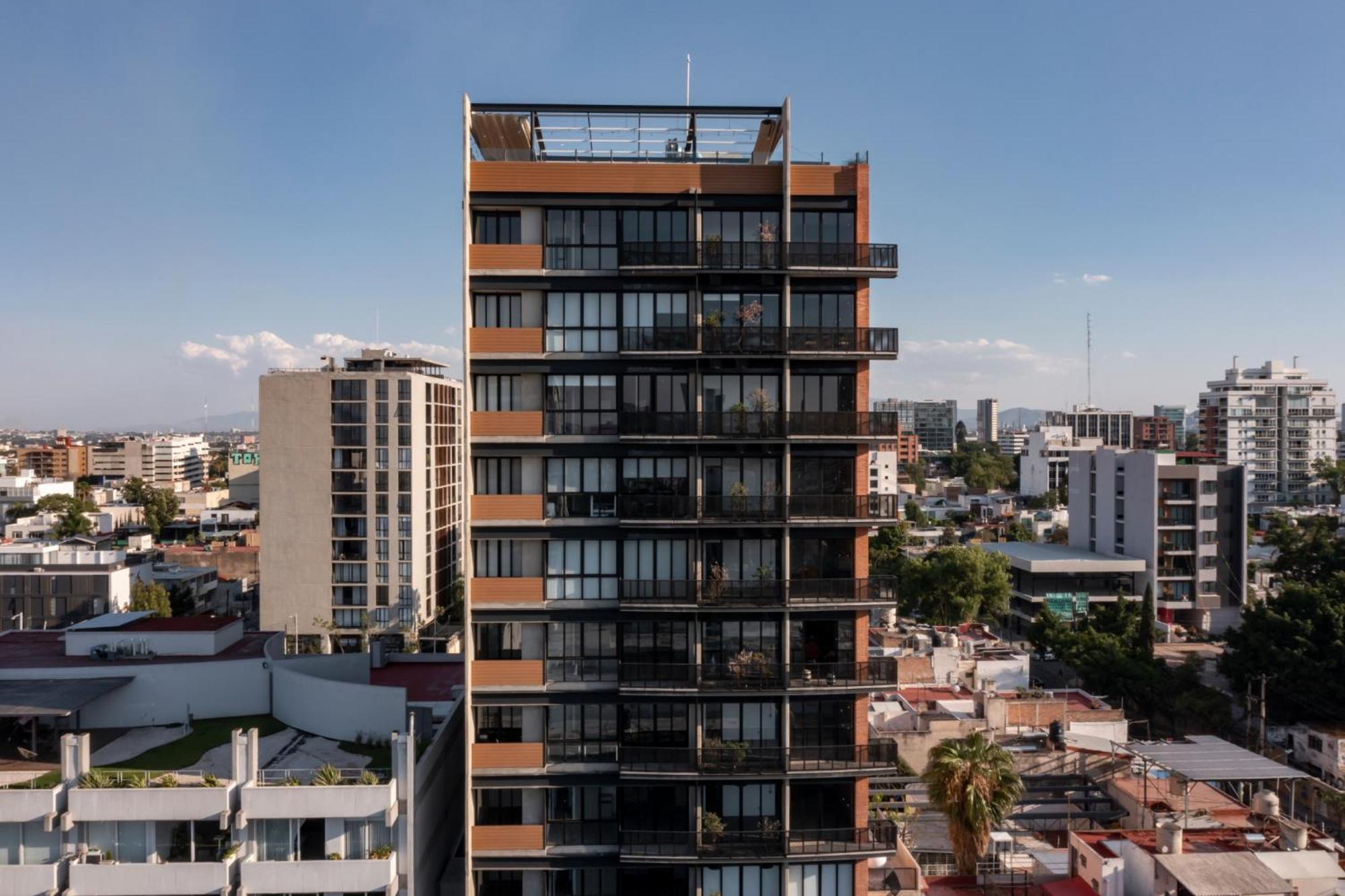 Апарт отель Tribeca Flat Witgdl Гвадалахара Экстерьер фото